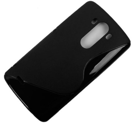 Силиконови гърбове Силиконови гърбове за LG Силиконов гръб ТПУ S-Case за LG G3 D855 черен